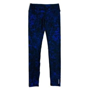𝅺REEBOK S blue/black leggings